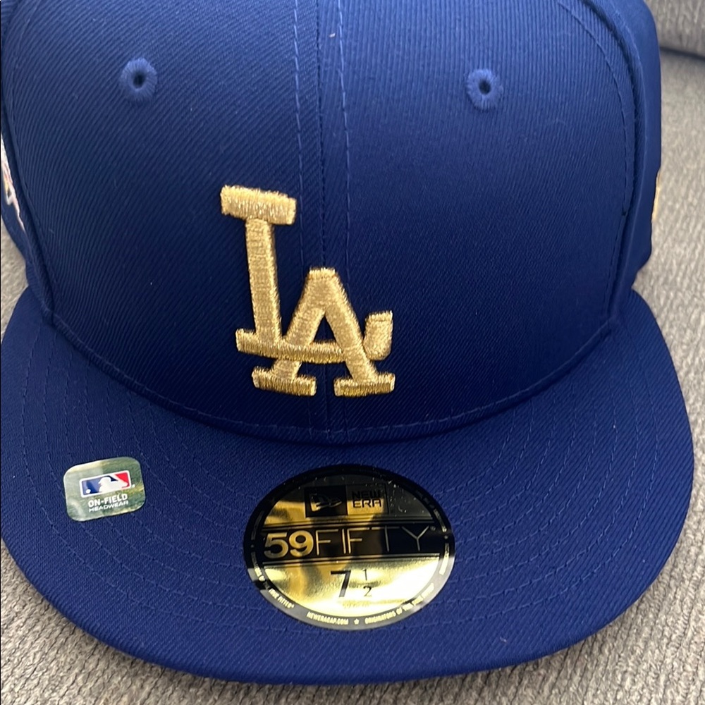 New Era Blue and Gold LA Cap